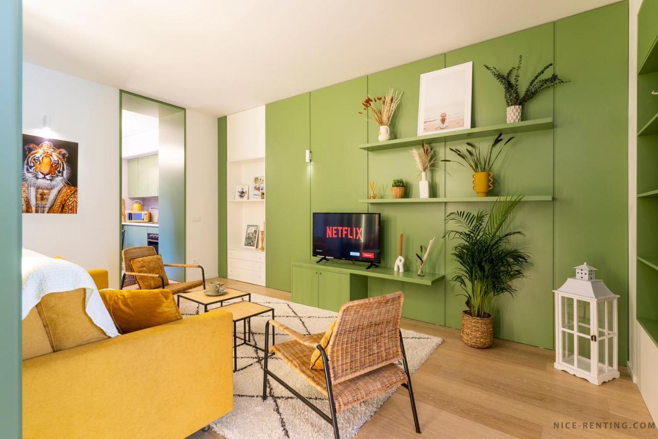 Renting - Bavastro - Luxurious Loft - 2 Bedroom - Ac - Balcony - Trendy Neighborhood Apartment Nizza