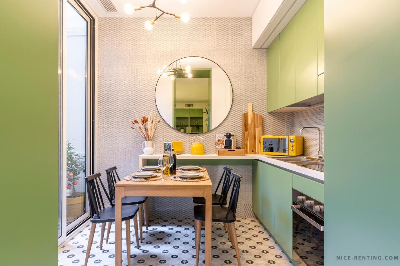 Renting - Bavastro - Luxurious Loft - 2 Bedroom - Ac - Balcony - Trendy Neighborhood Nizza